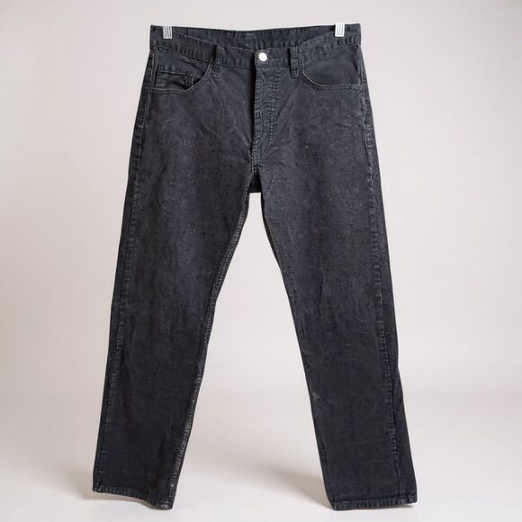 Brandy Melville Pants - John Galt Brandy Melville100% Cotton Corduroy Dark Grey/Black Button Fly